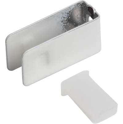 Task Lighting Side Bend End Cap - White