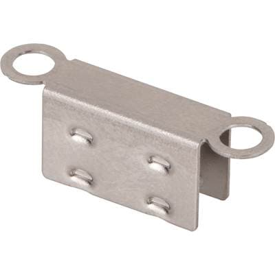 Task Lighting Side Bend Mounting Clip - Stainless Steel