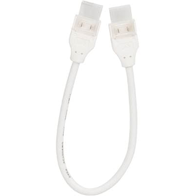 Task Lighting Top Bend Linking Connector with 7'' Wire - White by Task Lighting