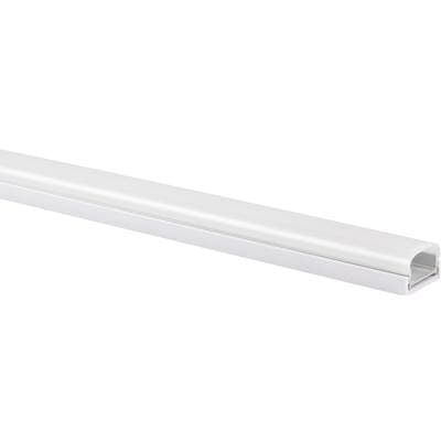 Task Lighting 90'' Premium Flat Surface-mount Aluminum Profile with Frosted Lens - White