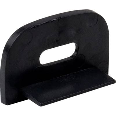 Task Lighting Premium Flat End Cap - Black