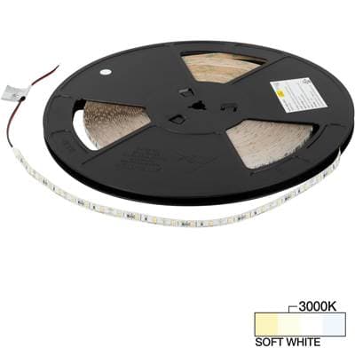 Task Lighting 100 Ft 120 Lumens Per Foot Radiance LED 12V Tape Light, 3000K Soft White
