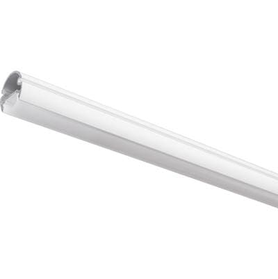 Task Lighting 24'' Lighted Closet Rod - 4000K, Aluminum Profile, Frosted Lens - White
