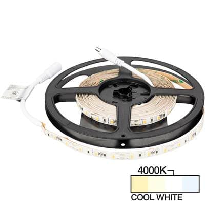 Task Lighting 16 Ft 120 Lumens Per Foot Radiance LED 12V Tape Light, 4000K Cool White