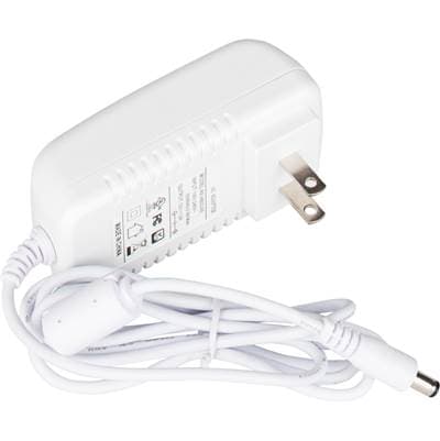 Task Lighting 24 Watt 12V 2A Plug-in Constant Voltage Power Supply - White