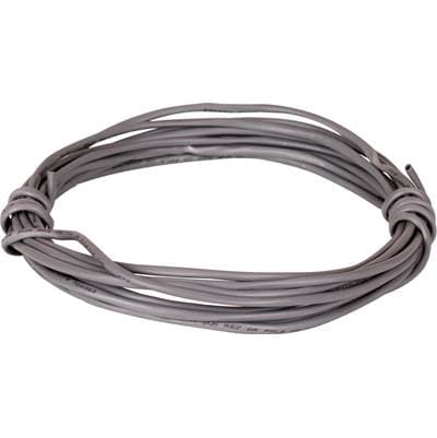 Task Lighting 1 Ft In-wall Rated Solid Connection Wire, 20 Gauge - Grey