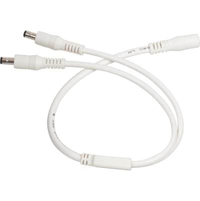 Task Lighting 2-Way Splitter Plug - White