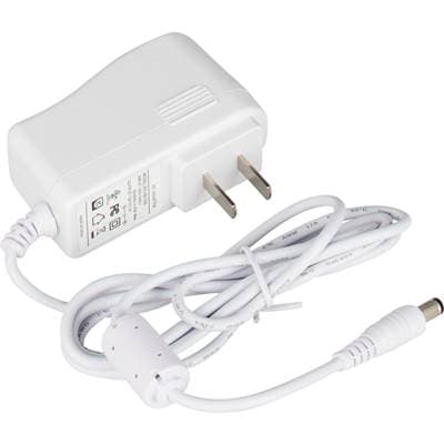 Task Lighting 12 Watt 12V 1A Plug-in Constant Voltage Power Supply - White