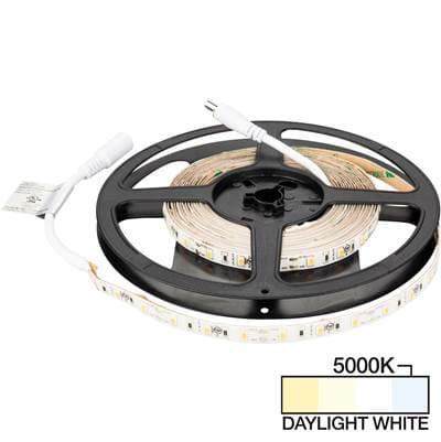 Task Lighting 16 Ft 120 Lumens Per Foot Radiance LED 12V Tape Light, 5000K Daylight White