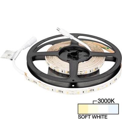 Task Lighting 16 Ft 120 Lumens Per Foot Radiance LED 12V Tape Light, 3000K Soft White by Task Lighting