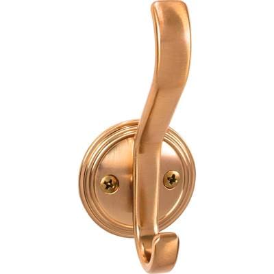 Top Knobs Reeded Hook 4 11/16 Inch - Honey Bronze by Top Knobs