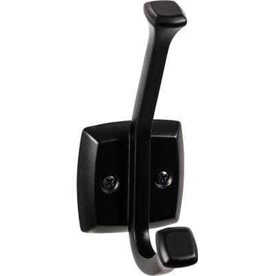 Top Knobs Juliet Hook 4 3/4 Inch - Flat Black