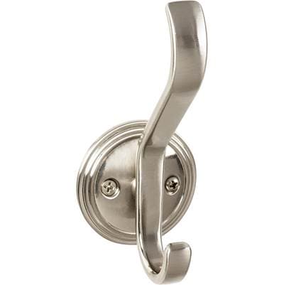 Top Knobs Reeded Hook 4 11/16 Inch - Brushed Satin Nickel by Top Knobs