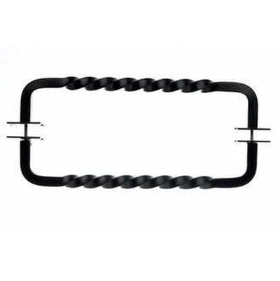 Top Knobs Twist Appliance Pull 18 Inch (c-c) - Patina Black