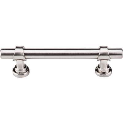 Top Knobs Bit Pull 3 3/4 Inch (c-c) - Brushed Satin Nickel