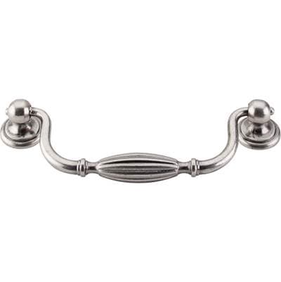 Top Knobs Tuscany Drop Pull 5 1/16 Inch (c-c) - Pewter Antique