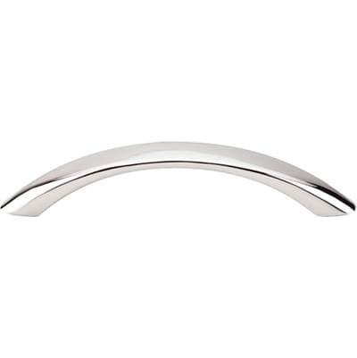 Top Knobs Bow Pull 3 3/4 Inch (c-c) - Polished Nickel by Top Knobs
