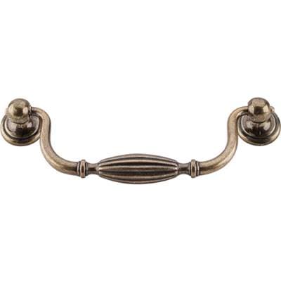 Top Knobs Tuscany Drop Pull 5 1/16 Inch (c-c) - German Bronze