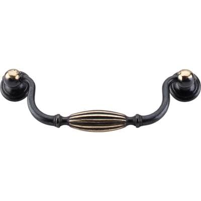 Top Knobs Tuscany Drop Pull 5 1/16 Inch (c-c) - Dark Antique Brass