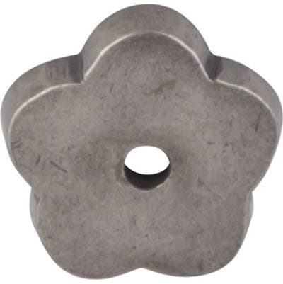 Top Knobs Aspen Flower Backplate 1 Inch - Silicon Bronze Light by Top Knobs