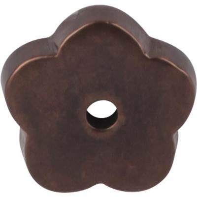 Aspen Flower Backplate 1 Inch Mahogany Bronze