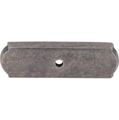 Top Knobs Aspen Rectangle Backplate 2 1/2 Inch - Silicon Bronze Light by Top Knobs