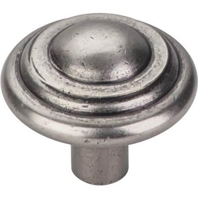 Aspen Button Knob 1 3/4 Inch Silicon Bronze Light