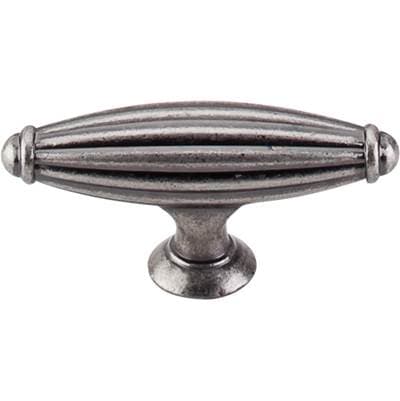 Top Knobs Tuscany T-handle 2 5/8 Inch - Pewter Antique