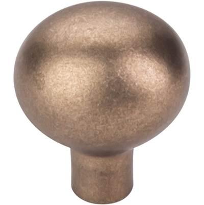 Aspen Large Egg Knob 1 7/16 Inch Light Bronze by Top Knobs