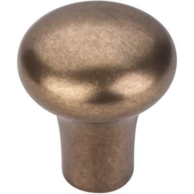 Aspen Round Knob 1 1/8 Inch Light Bronze by Top Knobs