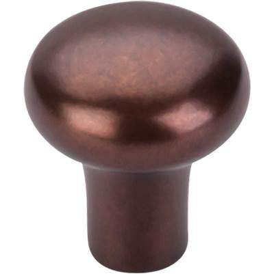 Aspen Round Knob 1 1/8 Inch Mahogany Bronze
