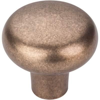Aspen Round Knob 1 5/8 Inch Light Bronze by Top Knobs