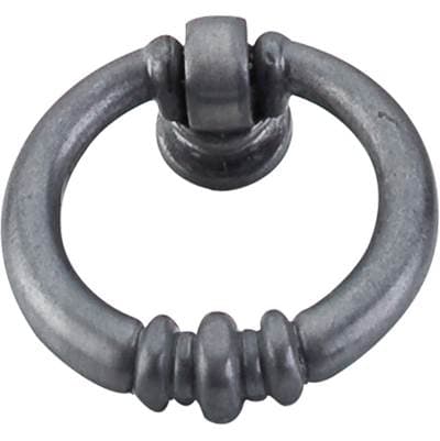 Top Knobs Newton Ring 1 1/2 Inch - Pewter Light