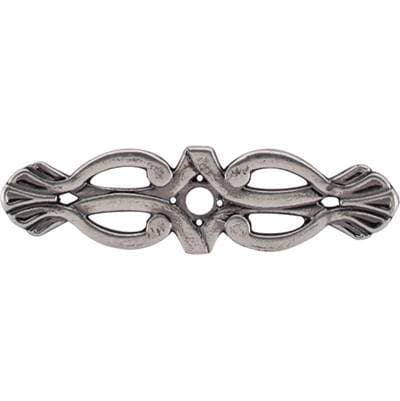 Top Knobs Newton Backplate 3 3/16 Inch - Pewter Antique