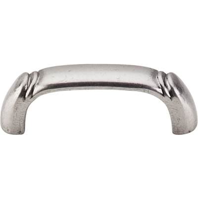 Top Knobs Dover D Pull 2 1/2 Inch (c-c) - Pewter Antique by Top Knobs