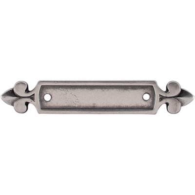 Top Knobs Dover Backplate 2 1/2 Inch - Pewter Antique