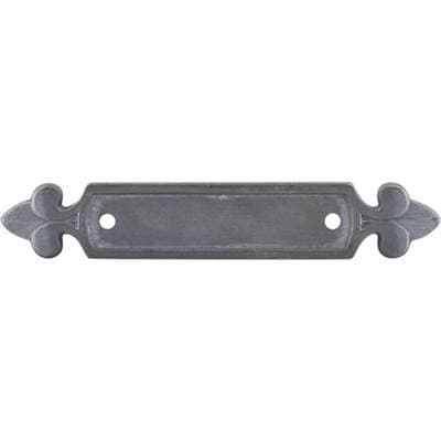 Top Knobs Dover Backplate 2 1/2 Inch - Pewter Light