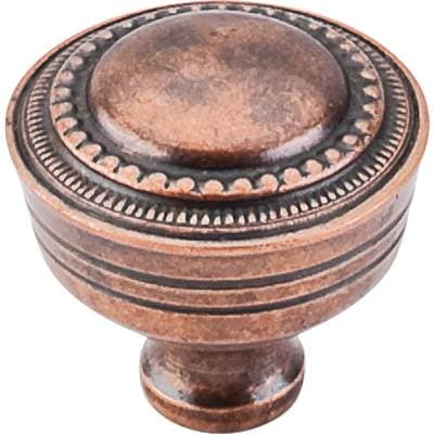 Top Knobs Contessa Knob 1 1/4 Inch - Old English Copper