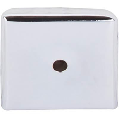 Aspen II Square Backplate 1 1/4 Inch Polished Chrome by Top Knobs