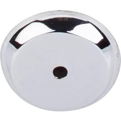 Aspen II Round Backplate 1 1/4 Inch Polished Chrome
