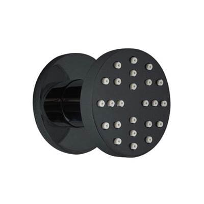 Thermasol 55mm DIA X 8.5mm. Body Spray Round - Matte Black by ThermaSol
