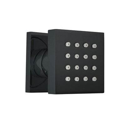 Thermasol 50mm X 50mm X 10mm, Body Spray Square - Matte Black by ThermaSol
