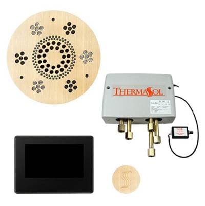 Thermasol the Total Wellness Package with 7'' Thermatouch Round - Antique Brass
