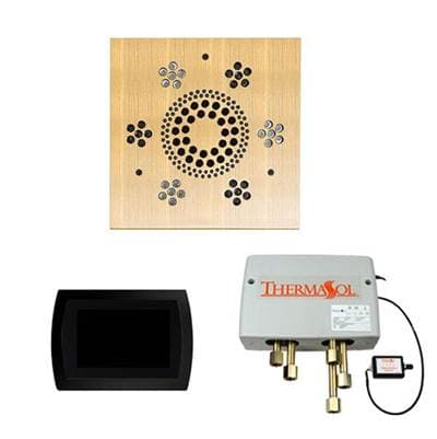 Thermasol the Wellness Shower Package with Signatouch Square - Antique Brass