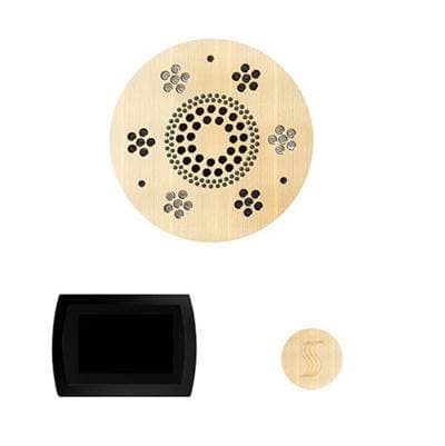 Thermasol the Wellness Steam Package with Signatouch Round - Antique Brass by ThermaSol