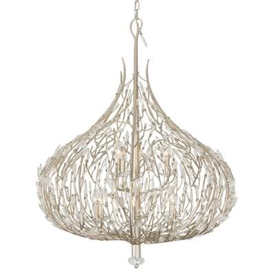 Varaluz Bask 9-Lt Crystal Pendant - Gold Dust by Varaluz