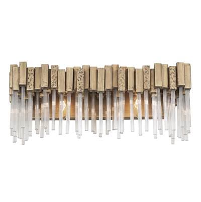 Varaluz Matrix 2-Lt Bath - Havana Gold