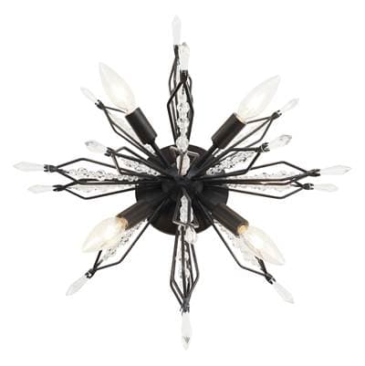 Varaluz Orbital 4-Lt Wall/ceiling Light - Carbon