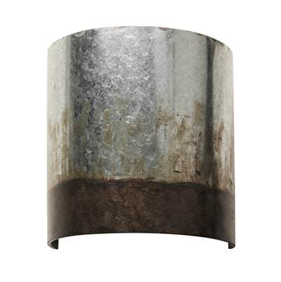 Varaluz Cannery 1-Lt Sconce - Ombre Galvanized by Varaluz