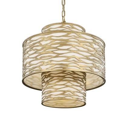 Kato 4-Lt 3-Tier Pendant - Havana Gold by Varaluz